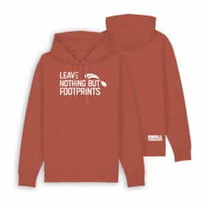 Footprints Hoodie - Heritage Brown