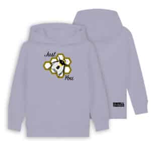 Just Bee You Kids Hoodie - Lavender