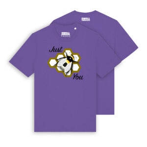 Just Bee You Tee Purple Love
