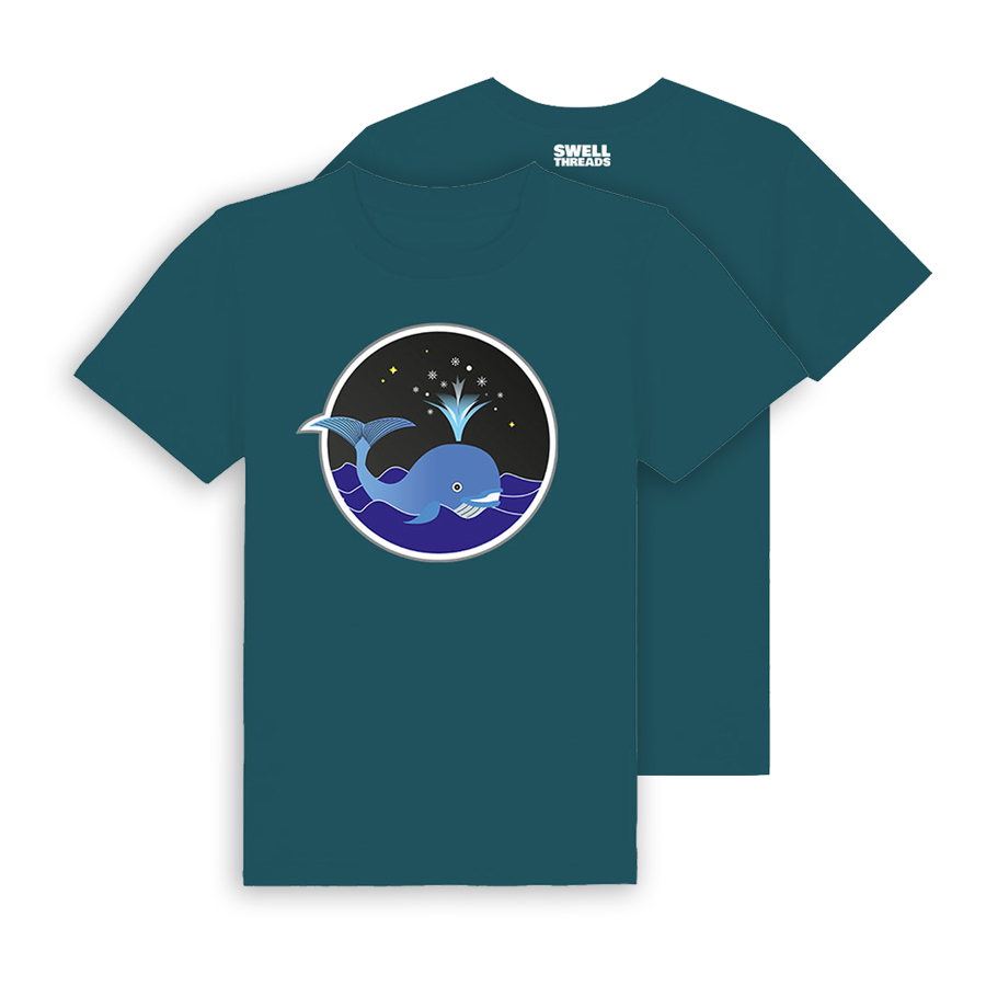 Winter Whale Kids Tee - Stargazer