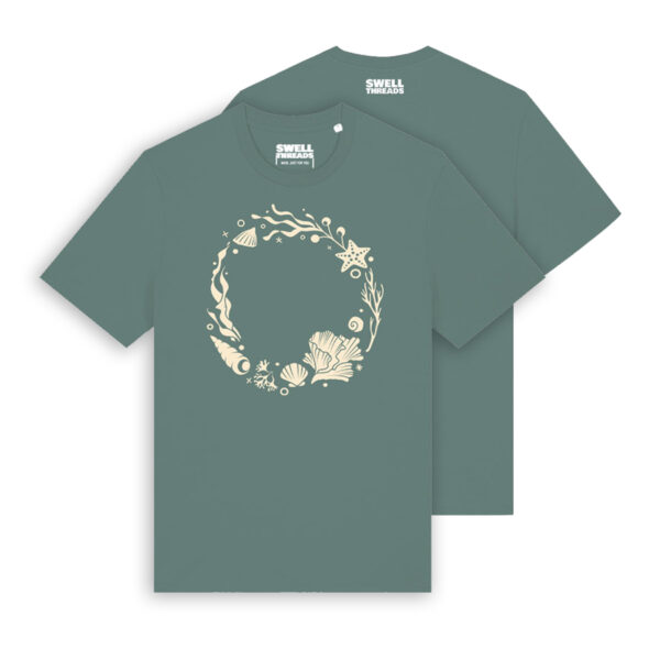 Sea Wreath Tee - Green Bay