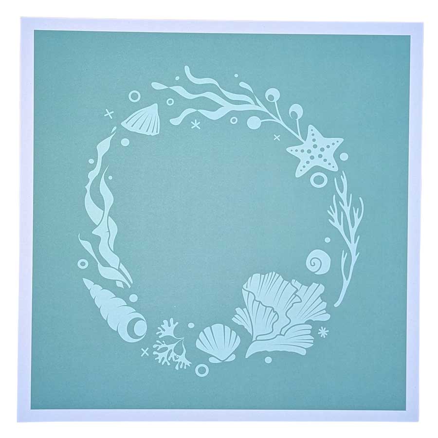 Sea Wreath Print
